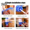 Hand Press Water Pump Manual for 5 Gallon Jug, Siphon Convenient Camping Dispenser with Food-Grade Silicone Seal, Leak-Proof Drinking Transfer