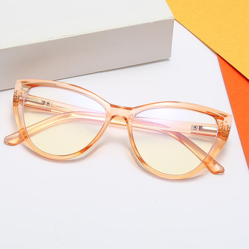 Anti-Blue Light Glasses Sexy Sweet Cat Eye Eyewear Women Men Luxury Eyeglasses Blue Light Blocking Man Lady Computer Eyeglas