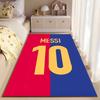 Red and Blue Messi 10 Carpet suitable as a non-slip mat for the living room or bedroom sofa