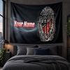Personalized Tapestry Wall Hanging Athletic Bilbao FC Pattern Art Background Cloth