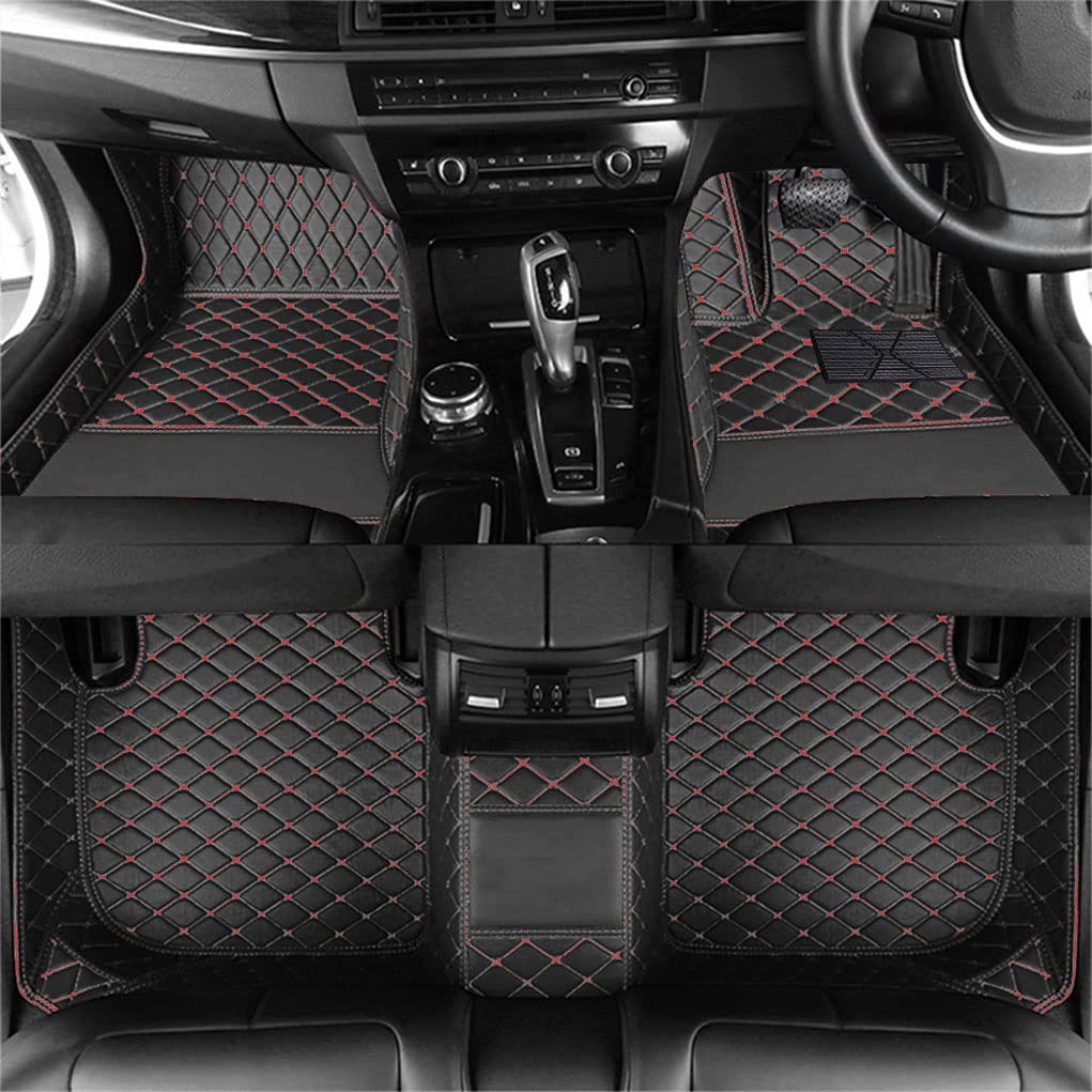 

MaiKZ Car Mat Suitable for BMW 7 Series G11/G12 2015-2022 Full Leather Coverage, For чёрный
