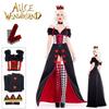 Alice Wonderland In The Red Queen Cosplay Costume Outfits Halloween Carnival