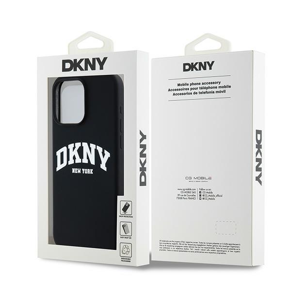 Dkny Dkhmp13Xsnyach Iphone 13 Pro Max6.7 Czarny/Black Hardcase Liquid Silicone White Printed Logo Magsafe