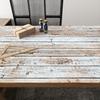Vintage White Maple Wood Grain Self-adhesive Wallpaper for Living Room Dining Room Bedroom Background Wall PVC Wallpaper