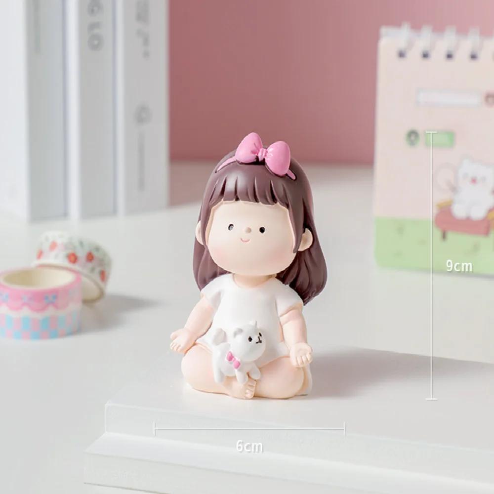 

Мультфильм Милая Йога Маленькая Милая Девушка Спортивная Девушка Украшение Машины Торт На День Рождения Выпечка Украшения Подарки Студентам