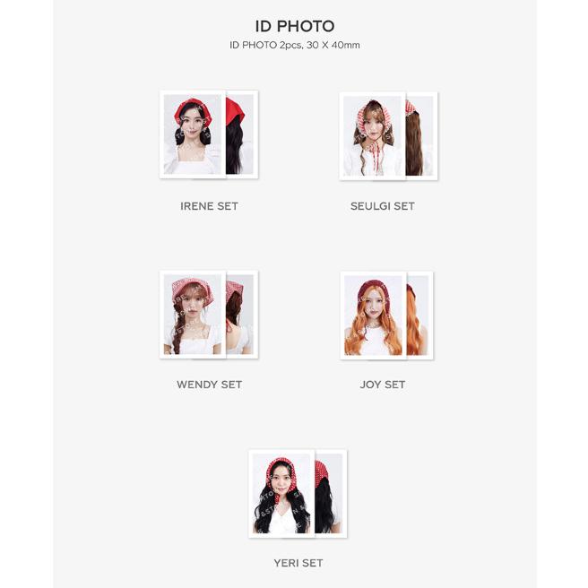 Pre-order 2026 SM Artist Season's Greetings Red Velvet Photo Holder Set