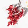 Artificial Flowers Cherry Blossoms Baby's Breath Gypsophila Fake Flowers DIY Wedding Home Vase Decoration Faux Flowers Branch