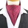 Pánská kravata Žakárová Květinová Paisley Pánská kravata Svatba Formální Ascot Šátek Samozavazovací Britský Gentleman Polyester Měkká kravata Luxusní