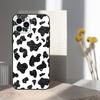 Cute Cartoon Print Cow Phone For iPhone 13,12,15,14,11,16,17,Plus,Pro Max,XS,X,XR,SE,Mini,8,7,Soft Silicone Black