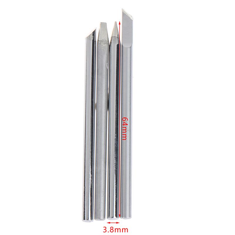 4Pcs/Set Soldering Iron Tip For External Heat Soldering Irons Copper Head Tool