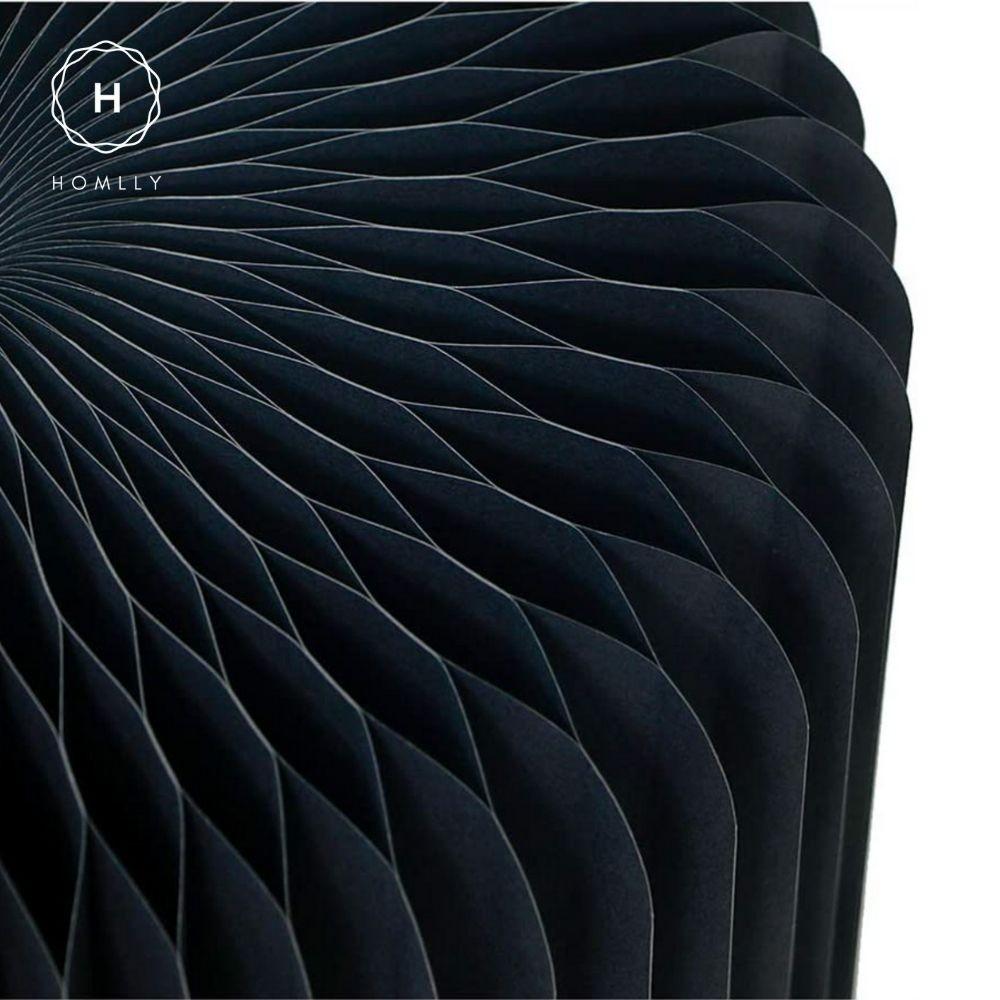 Homlly Eco Craft Paper Foldable Stool Chair with Cushion
