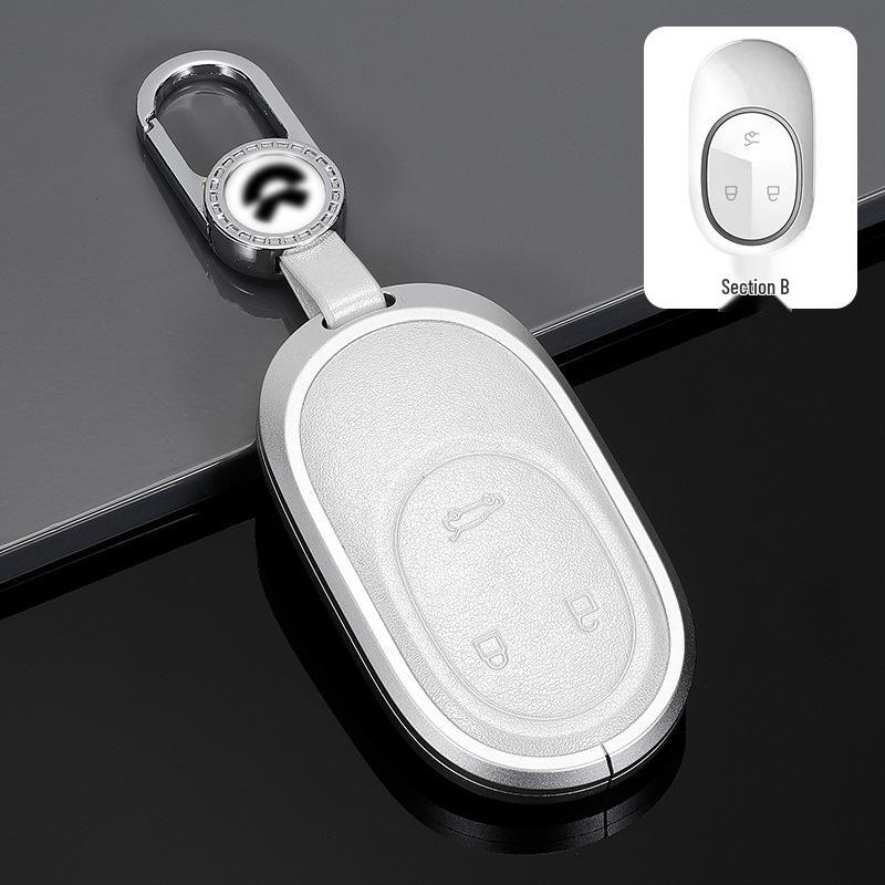 NIO ES6/ET7/ES8/ES7/EC6 Car Key Case - 2022 Model, Protective Shell with Buckle