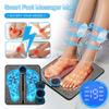 Electric EMS Foot Massager Pad Feet Acupoints Muscle Stimulation Improve Blood Circulation Relief Pain Relax Massage Mashine