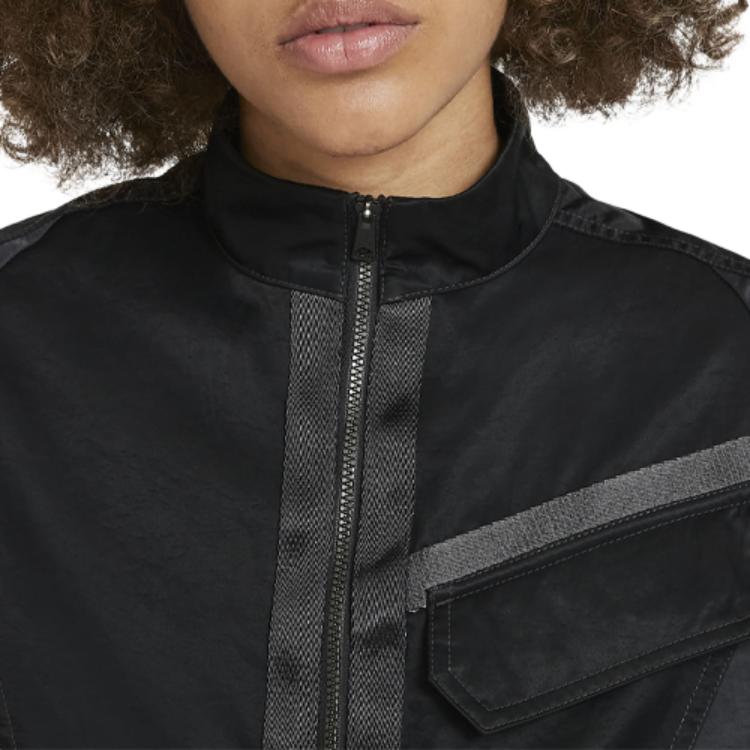 Jordan Kombinéza s vázáním v pase a stojáčkem Dámská kombinéza Černá DA1518-010