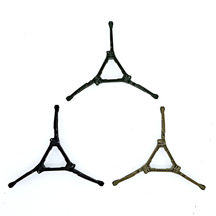 Portable Outdoor Folding Tripod Gas Can Holder - Stable Camping Stand