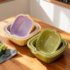 ZISIZ Multifunctional Double-Layer Kitchen Drain Basket