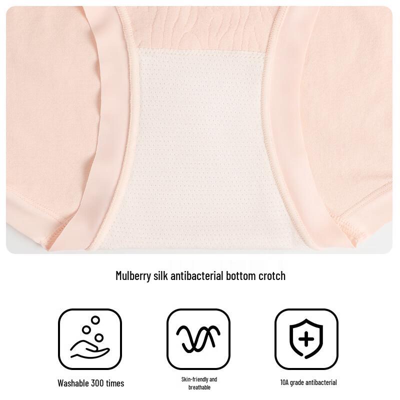 Women's High-Waist Antibacterial Maternity Briefs