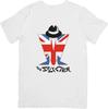 La T-shirt Bianca Selector Music Unisex Vestibilità per Uomo & Donna Cotone di Qualità.