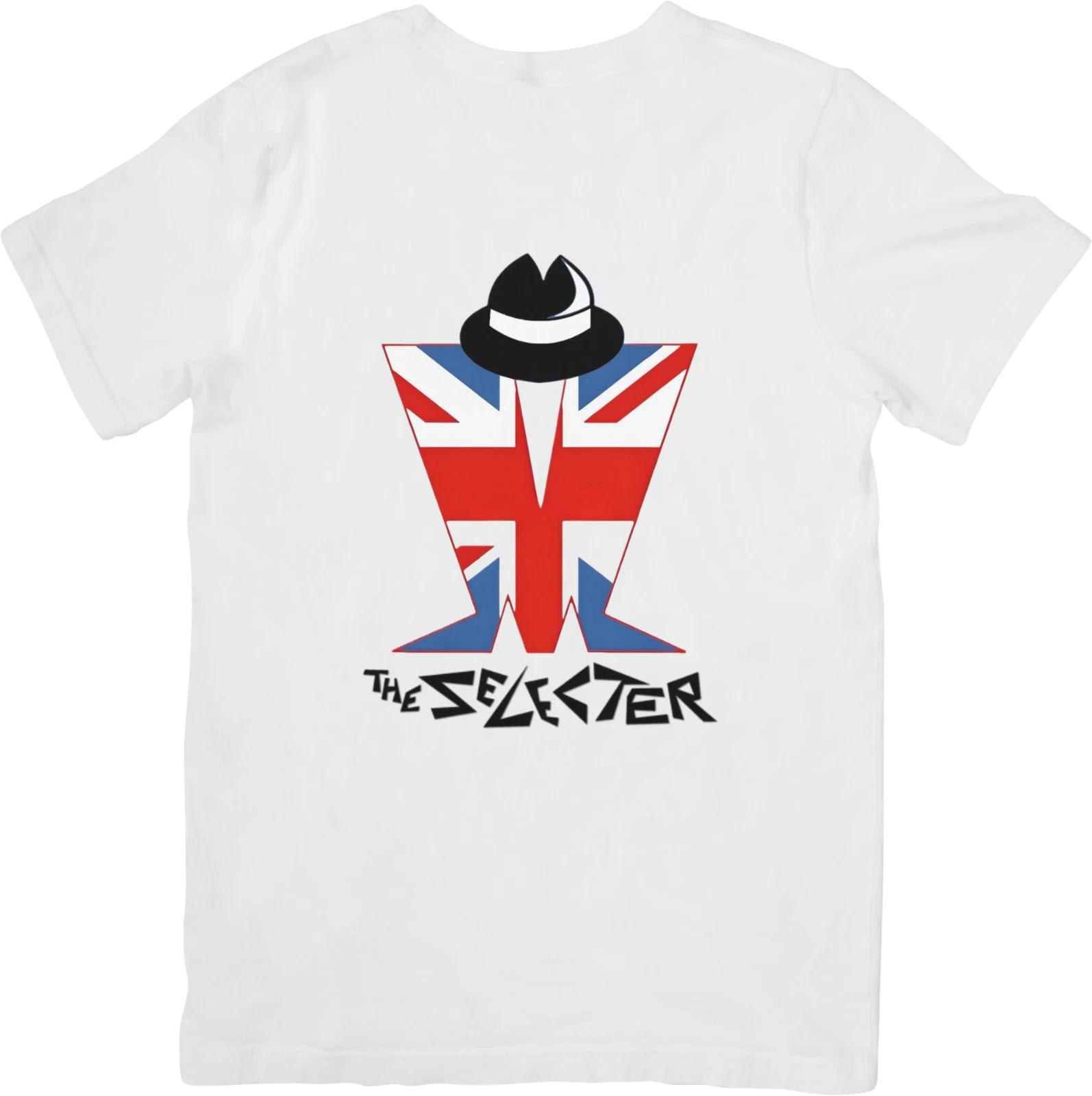

The Selector Music Unisex Fit for Men & Women Quality Cotton T-Shirt White. 3XL