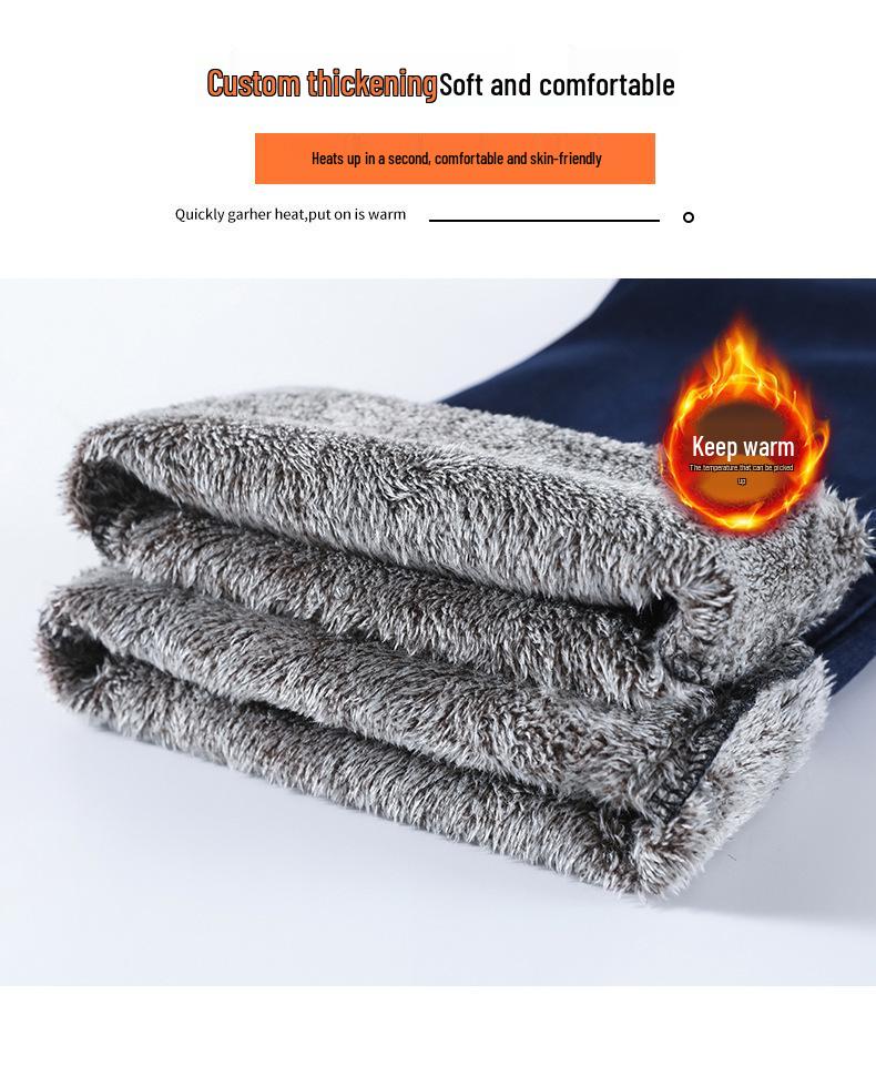 Dámské džíny s vysokým pasem a širokými nohavicemi, denimově modré, podšité fleecem