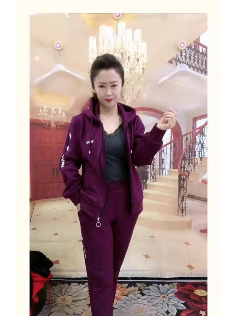 Women's Fashion Team Hoodie Set - Casual Sport 2026 Sportswear