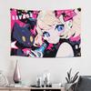 Colorful Anime Girl Tapestry Wall Hanging Blanket Tapestry Home Decor Items Wall Decorations
