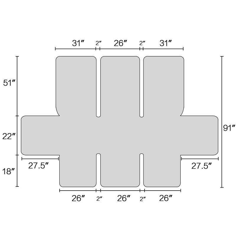 1 2 3 Seater Recliner Sofa Cover Waterproof Pet Dog Kid Sofa Mat Sofa Covers Relax Lounger Slipcovers Couch Towel Armchair Cover