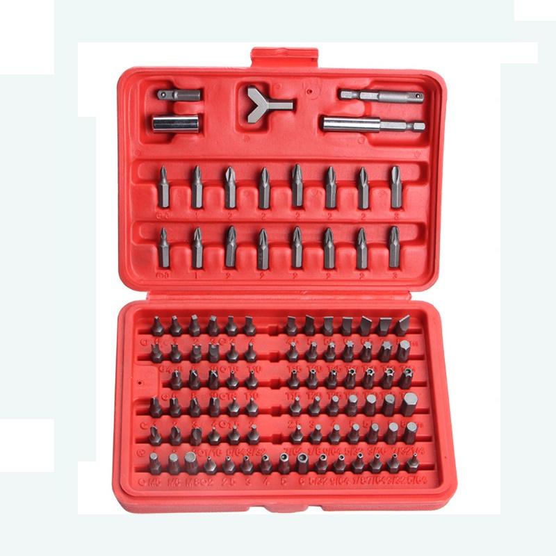 

100pcs Vanadium Chrome Steel Bit Electrical Screwdriver Washer Set Sleeve
