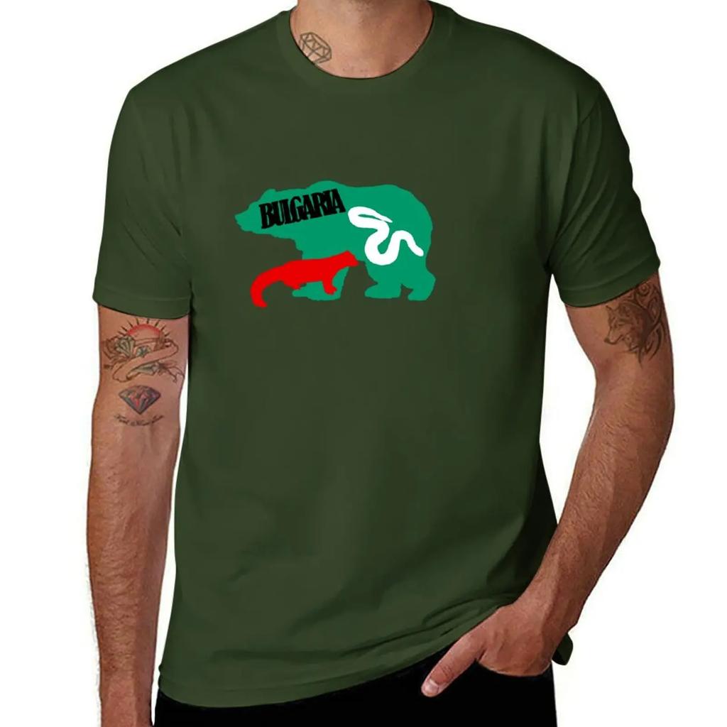 Animals of Bulgaria T-shirt heavyweights tees hippie clothes champion t shirts