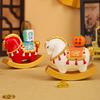 Resin Horse Year Figurines Chinese Style Desktop Ornament Zodiac Horse Ornaments  Bookshelf