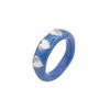 Nff Shield Heart Ring-blue