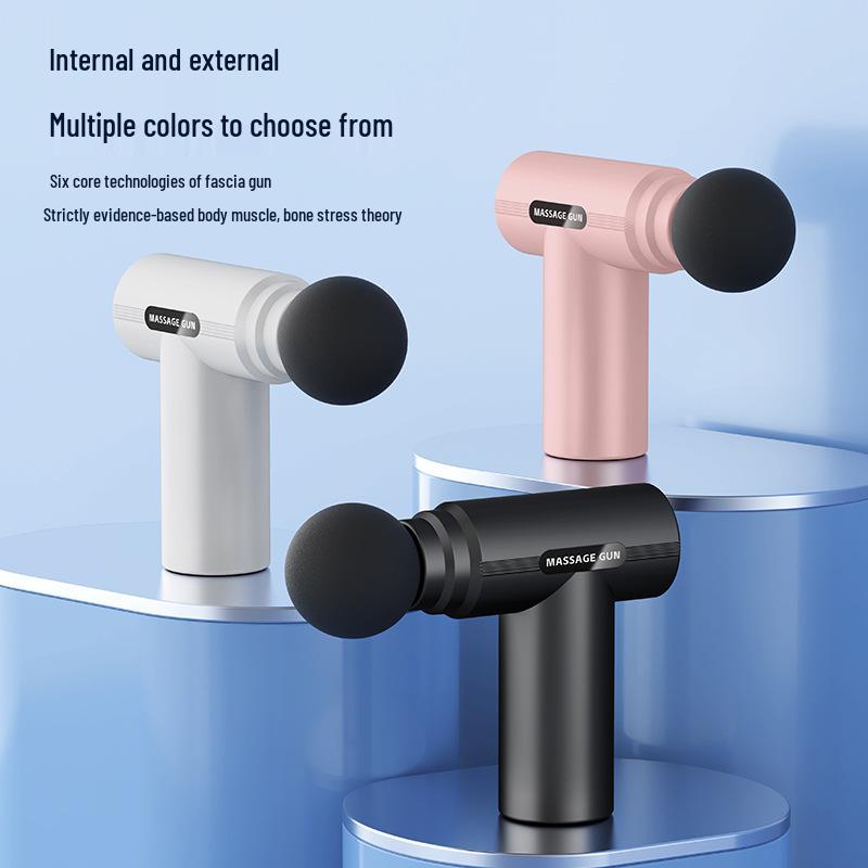 Compact Handheld Muscle Massager for Neck & Body - Portable Mini Electric Device for Men & Women