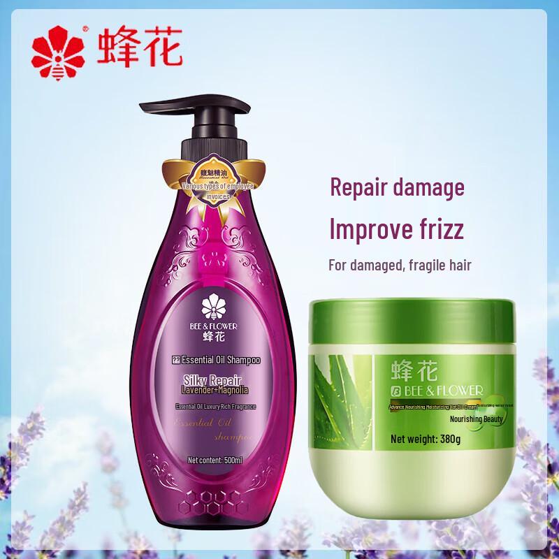 BEE&FLOWER Essential Oil Hair Care Duo Set