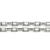 Unisex Stainless steel Oval Round Corner Link Chain T Toggle Clasp Bracelets for Women Men Hip Hop Punk Style Hand Jewelry