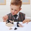 54T Wooden Puzzle Building Blocks Cube Brain Teaser Iq Toy Educational Game For Kids Adults Mind Testing Casual Desktop Toy