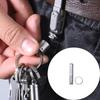 Compact Ti Alloy Key Clip Belt Keychain For Minimalist Lifestyle Attachment To Pockets Belts or Bags Securely