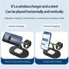 30W Wireless Charger Desktop Phone Stand For Mag-safe iPhone 16 15 14 13 12 Apple Watch 10 9 8 7 6 AirPods 4 Pro 2 Fast Charging