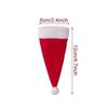 Christmas Decorations Tableware Holder Bag Christmas Hat Tableware Fork Knife Cutlery Bag Xmas Home Decor Christmas Ornament