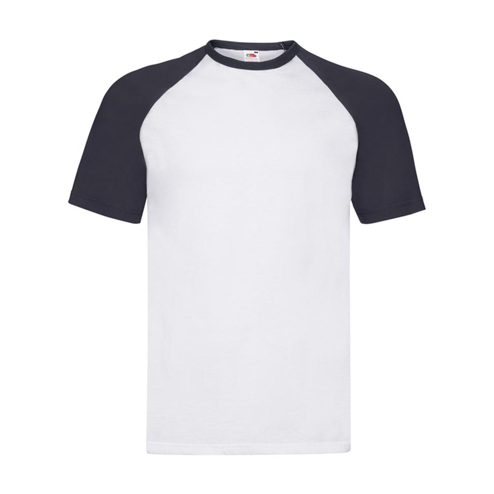 Fruit of the Loom Mens Short-Sleeved Baseball T-Shirt