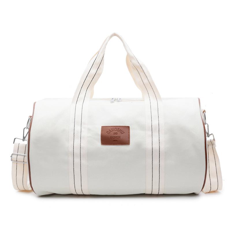 Fashion Contrasting Colors Outdoor Sports Fitness Yoga Bag Lightweight Waterproof Large Capacity Business Trip Luggage Couple Tide