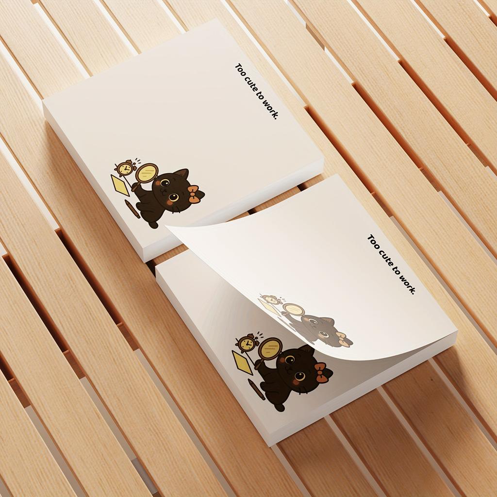 200sheets Relatable Sticky Notes | "Everything is Fine" & "Motivation Not Found", Funny Office Stationery for School Supplies