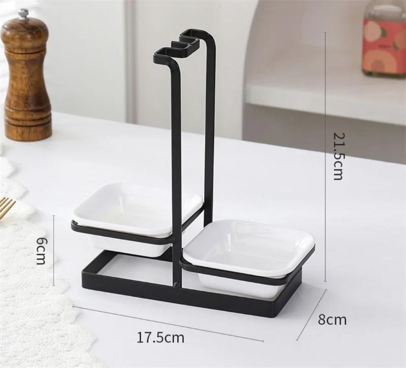 Gadget Multifunctional Portable Spoon Rest for Hotpot Restaurant Food Restaurant Utensil Household Upright Ladle Holder Kitchen