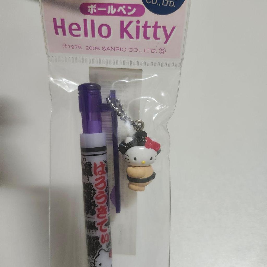 Used New Rare Local Kitty Sumo Limited Ballpoint Pen 2004 Hello Kitty Japan