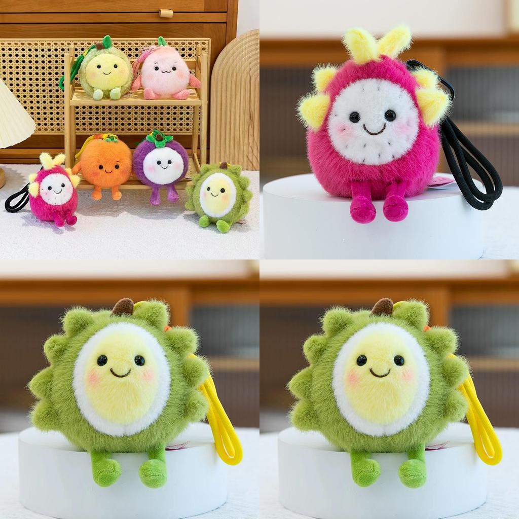 Pluszowa zabawka owocowa Mango Smoczy Owoc Z Miękkiego Krótkiego Polaru Na Prezent Dla Dziecka Kolekcja