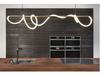 Minimalist Silicone Hose Pendant Light for Dining Table or Bar