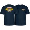 Powell Peralta Skateboard Shirt Winged Ripper Navy