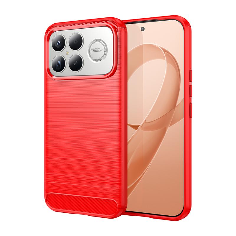 For Cover Xiaomi Poco F8 Ultra Case Poco F8 Ultra F8Pro Anti-knock Soft Silicone Carbon Fiber Back Case For Poco F8 Ultra Case