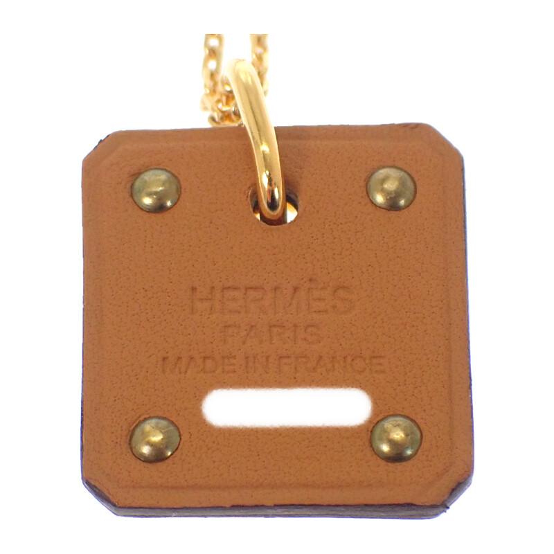 HERMES  H081865CD18  Necklace beige/Etope Gold Plated Women