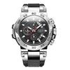 LIGE Fashion Men's Watches Silicone Strap Simple Sports Military Date 30M Waterproof Quartz Mens Wristwatches Relogios Masculino