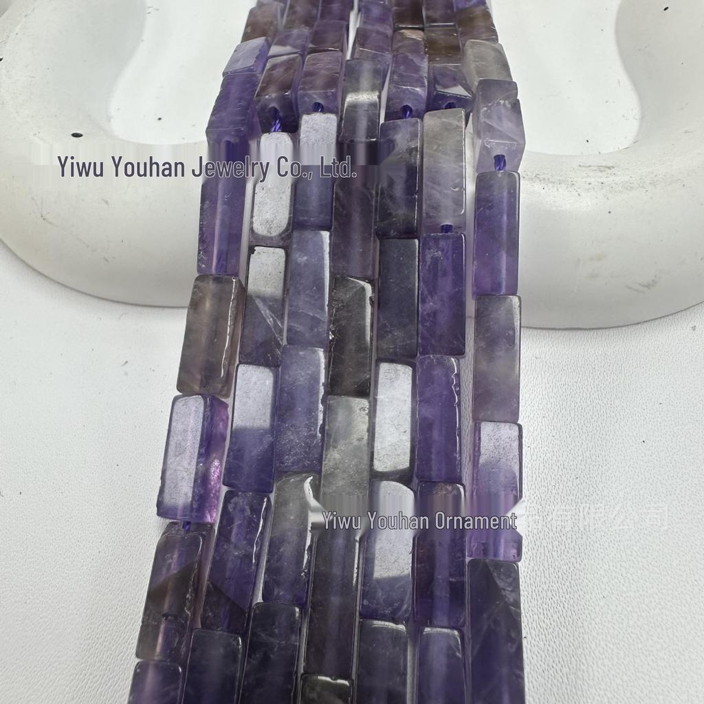 4x13mm Natural Stone Rectangle Bar Beads for DIY Jewelry and Bracelets